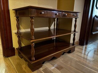 Mesa auxiliar 3 baldas 81x45x63cm