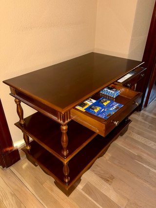Mesa auxiliar 3 baldas 81x45x63cm
