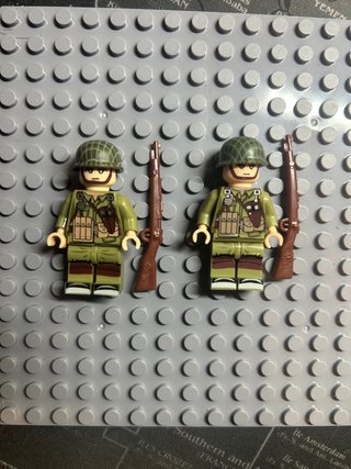 Soldados WWII compatibles con Lego