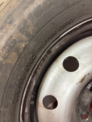 Llantas de acero 16”