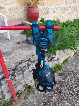 Arnés de trabajos verticales irudec blue 3