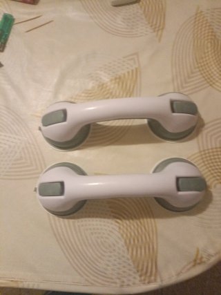 2 Agarraderas de Baño con Ventosa