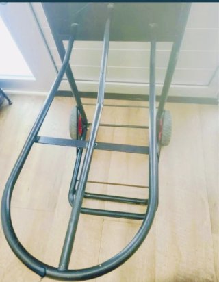 Carro Mayordomo Silla Montar Negro