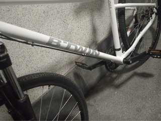 Bicicleta Blanca Híbrida