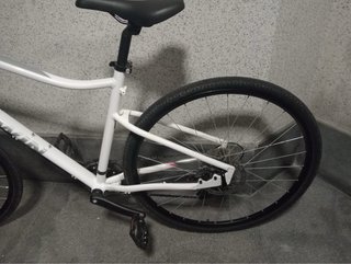 Bicicleta Blanca Híbrida