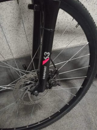 Bicicleta Blanca Híbrida