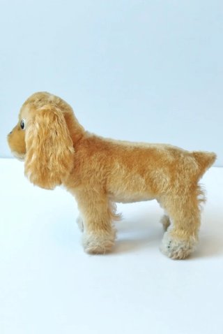 Peluche Steiff perro Cocker Spaniel Vintage