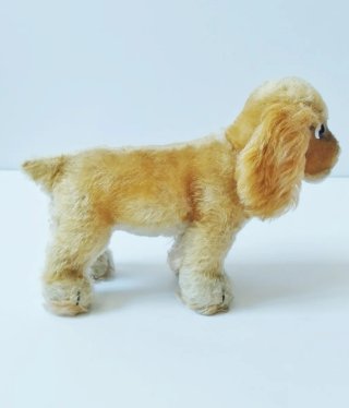 Peluche Steiff perro Cocker Spaniel Vintage