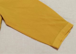 Blusa Dandara fluida mostaza Talla S