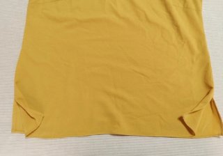 Blusa Dandara fluida mostaza Talla S