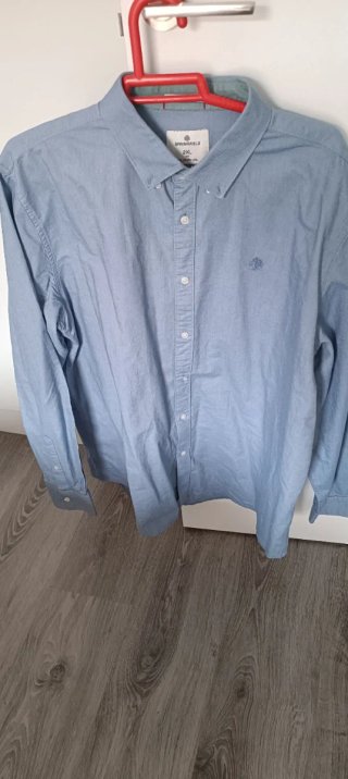 Camisa Springfield Oxford Azul Talla XXL
