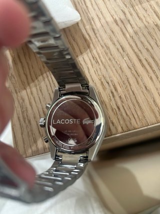 Reloj Lacoste Verde y Plateado