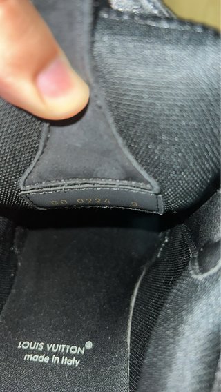 Louis Vuitton Skate Negro