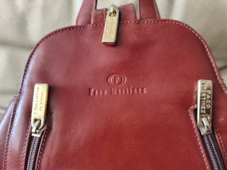 Bolso/Mochila Paco Martinez Marrón Piel