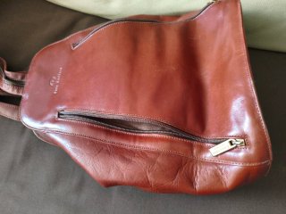 Bolso/Mochila Paco Martinez Marrón Piel