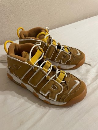 Nike Air More Uptempo T.39 Marrones/Amarillas