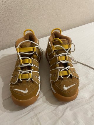 Nike Air More Uptempo T.39 Marrones/Amarillas