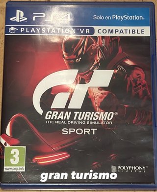 Gran Turismo Sport PS4 VR Compatible