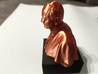 Figura 3D Papa León XIV