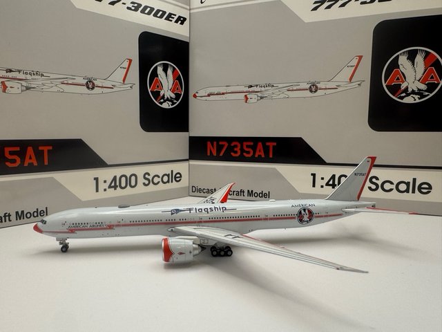 American Airlines B777-300ER N735AT Flagship