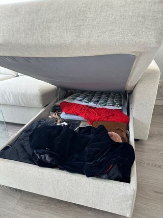 URGE POR MUDANZA. Sofá IKEA VIMLE Beige