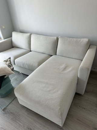 URGE POR MUDANZA. Sofá IKEA VIMLE Beige