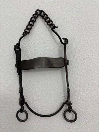 Bocado vaquero forjado a mano