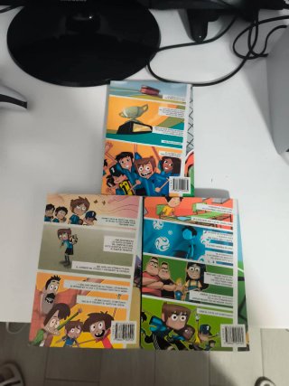 lote 3 libros los futbolisimos