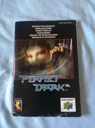 Perfect Dark Nintendo 64 Pal España