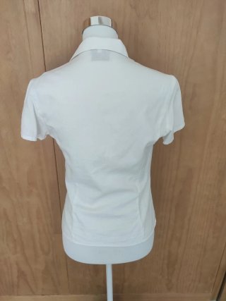 Camisa blanca manga corta