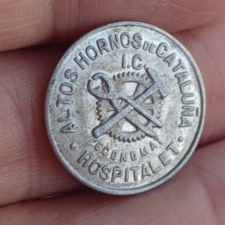 10 cts Altos Hornos Cataluña