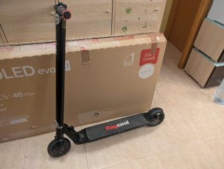 Patinete Raycool Fiber 250w (para reparar)