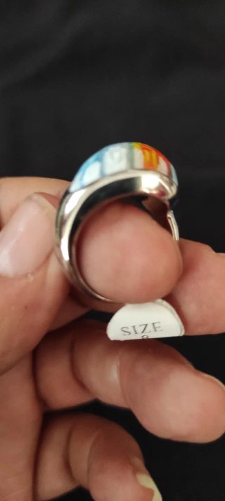 Anillo Titanio Multicolor inalterable para elegir