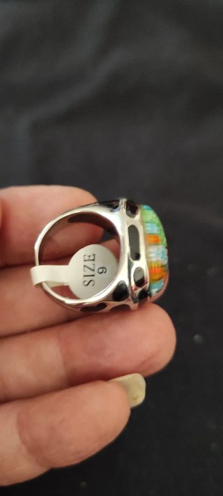 Anillo Titanio Multicolor inalterable para elegir
