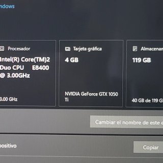 Tarjeta Gráfica Asus GTX 1050 Ti