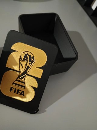 Caja  almacenamiento cromos Mundial 2026 FIFA