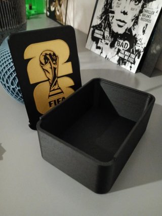 Caja  almacenamiento cromos Mundial 2026 FIFA