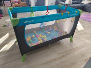 Parque Cuna Hauck Dream N Play Turquesa