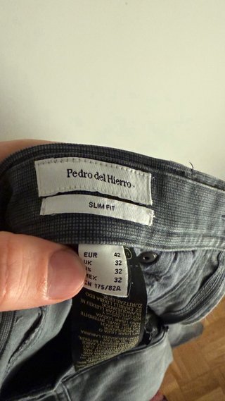 Pantalón Pedro del Hierro Gris