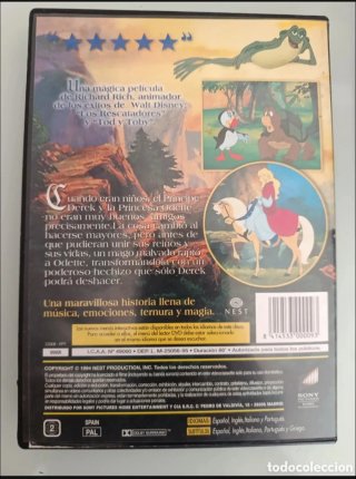 La Princesa Cisne DVD Película Animada