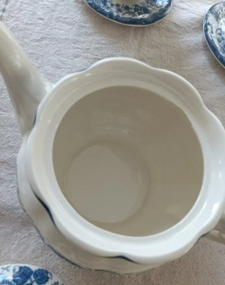 Juego de té modelo Ceilán - La Cartuja de Sevilla