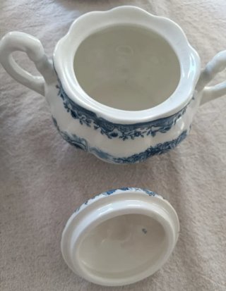Juego de té modelo Ceilán - La Cartuja de Sevilla