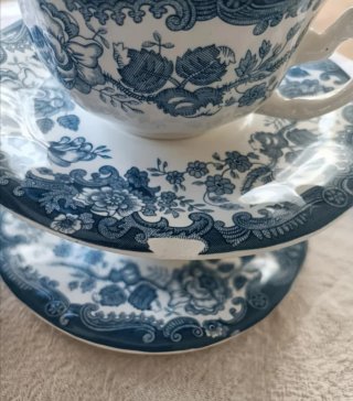 Juego de té modelo Ceilán - La Cartuja de Sevilla