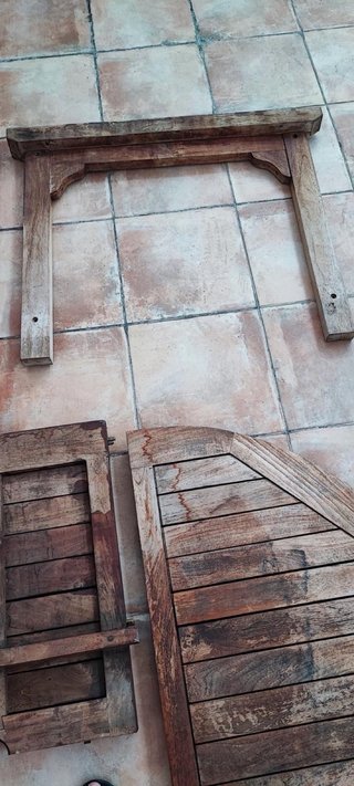 Mesa de teca para exterior