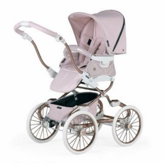 Carrito Bebecar Trío Stylo Class Plus Rosa