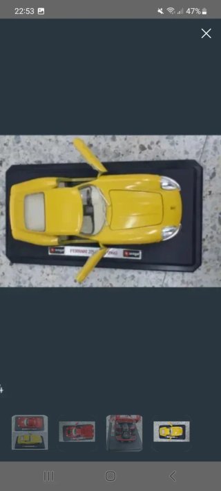 Confezione 2 Modellini Auto Ferrari Burago