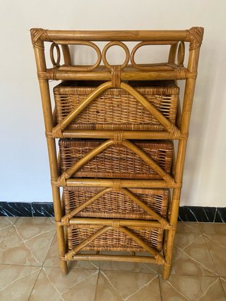 Mueble Cajonera Ratan 4 Cajones