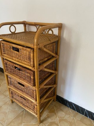 Mueble Cajonera Ratan 4 Cajones