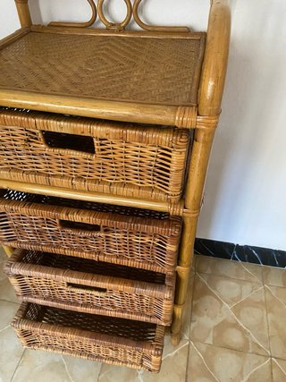 Mueble Cajonera Ratan 4 Cajones