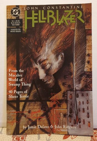 Hellblazer vol. 1 #1 (DC Comics 1/1988) VF